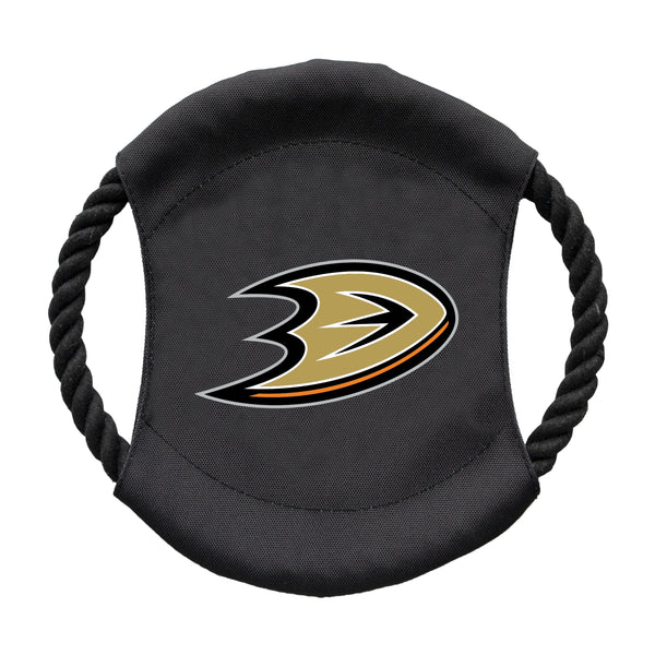 littlearth Anaheim Ducks Team Flying Disc Pet Toy