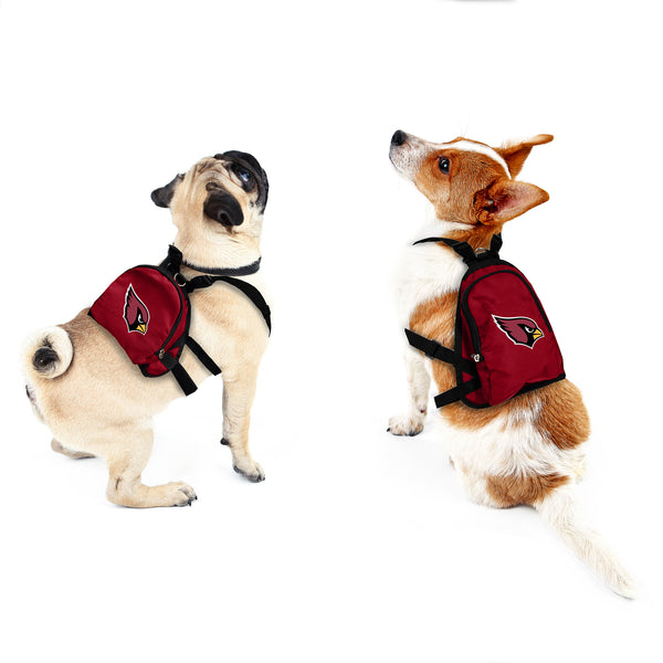 Littlearth Arizona Cardinals Pet Mini Backpack