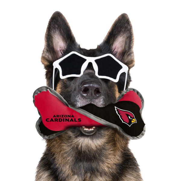 Littlearth Arizona Cardinals Pet Tug Bone
