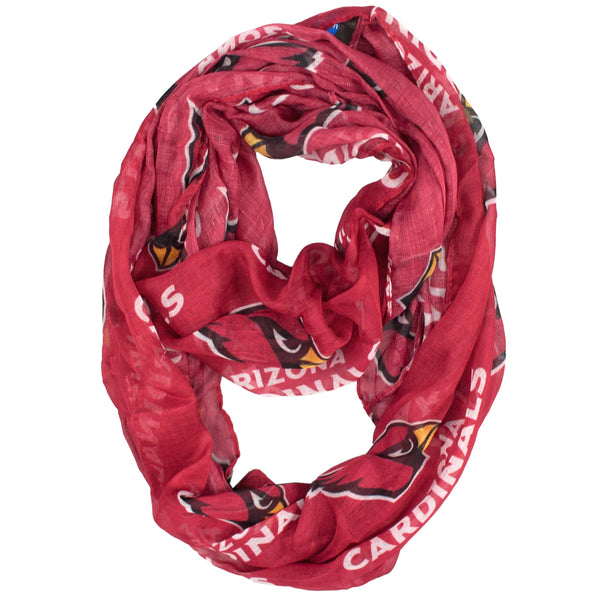 littlearth Arizona Cardinals Sheer Infinity Scarf