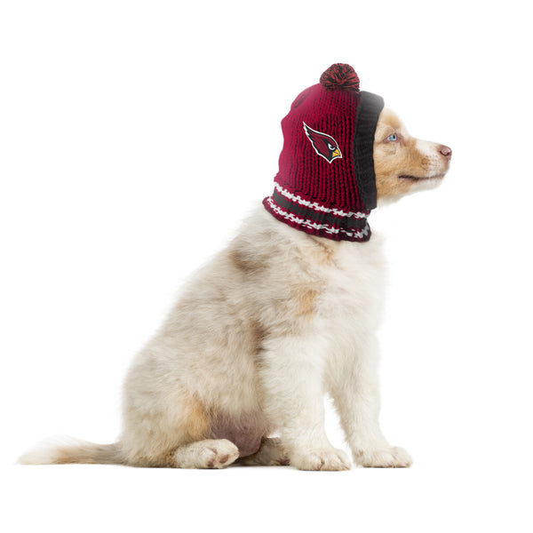 Littlearth Arizona Cardinals Team Pet Knit Hat