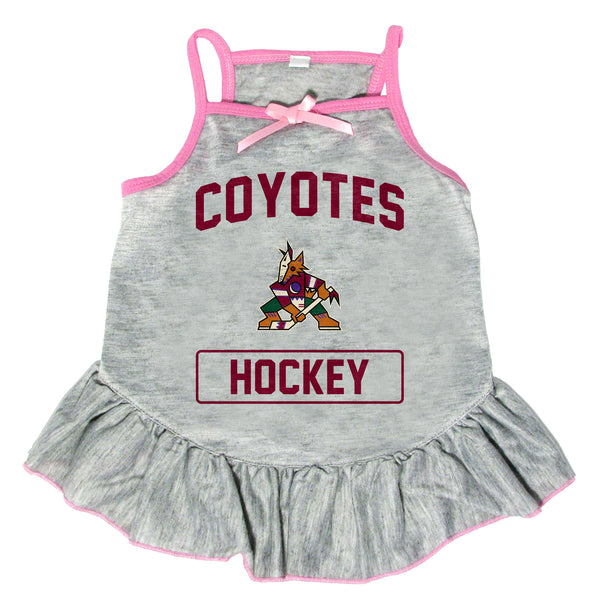 littlearth Arizona Coyotes Pet Dress Grey Type