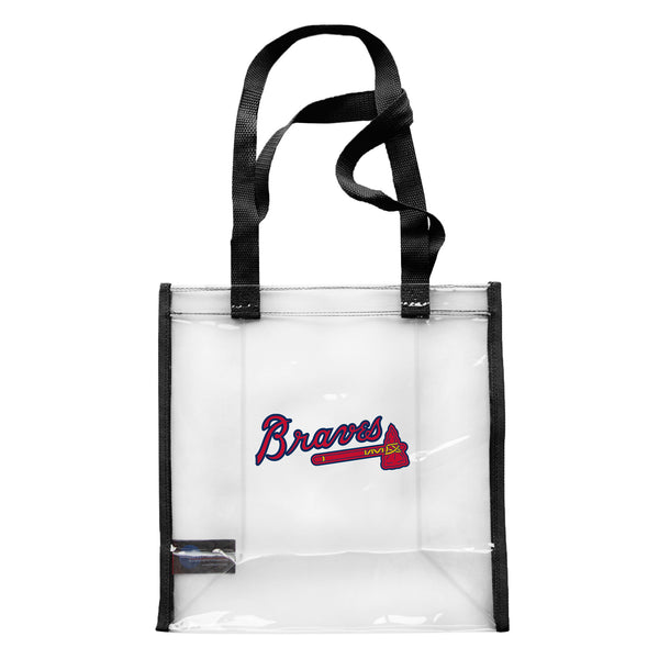 littlearth Atlanta Braves Clear Advantage Tote