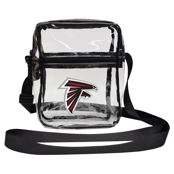 littlearth Atlanta Falcons Clear Sideline Purse