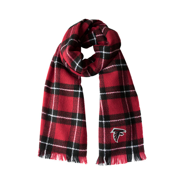 littlearth Atlanta Falcons Plaid Blanket Scarf