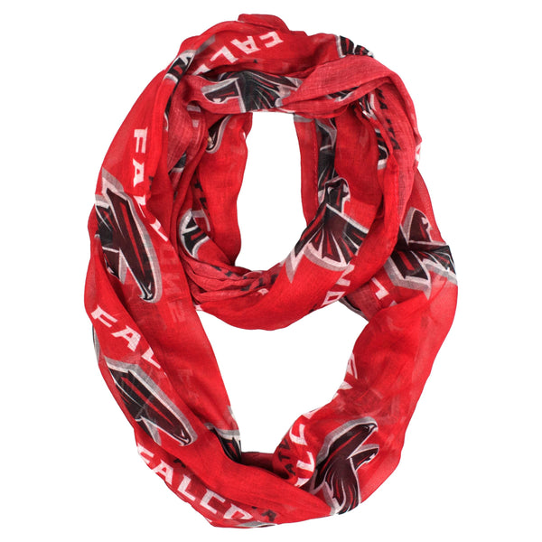 littlearth Atlanta Falcons Sheer Infinity Scarf