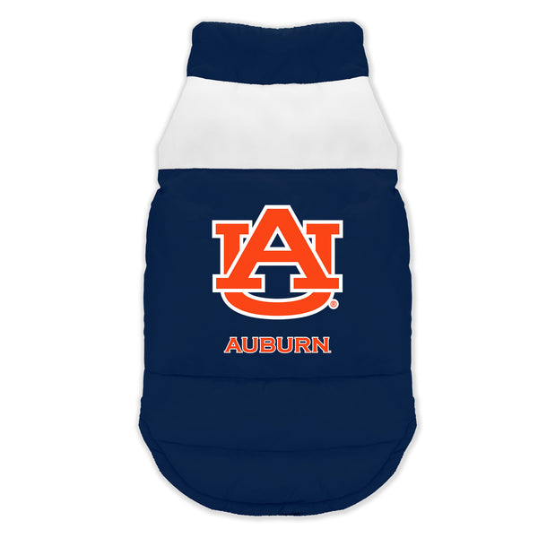 littlearth Auburn University Pet Parka Puff Vest