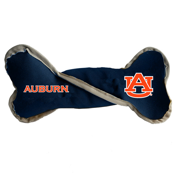 littlearth Auburn University Pet Tug Bone