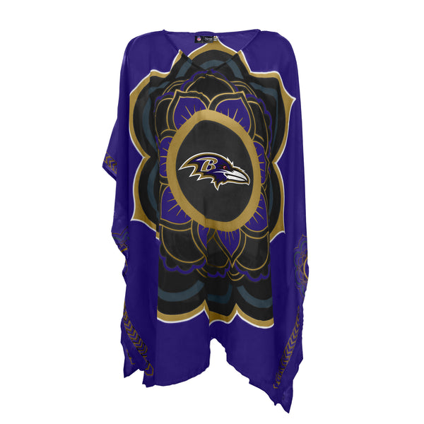 littlearth Baltimore Ravens Caftan Flower