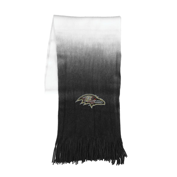 littlearth Baltimore Ravens Dip Dye Scarf