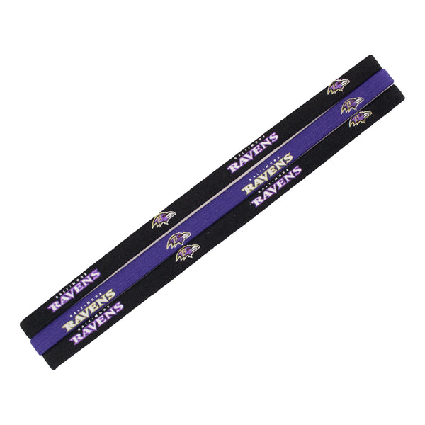 littlearth Baltimore Ravens Elastic Headband