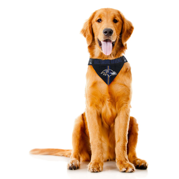 Littlearth Baltimore Ravens Pet Bandana