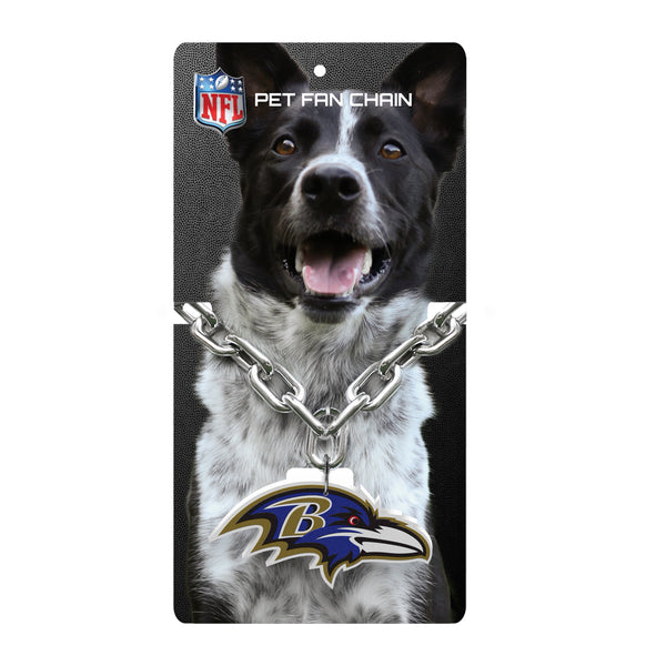 Littlearth Baltimore Ravens Pet Fan Chain