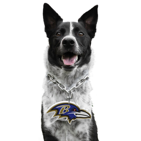 littlearth Baltimore Ravens Pet Fan Chain