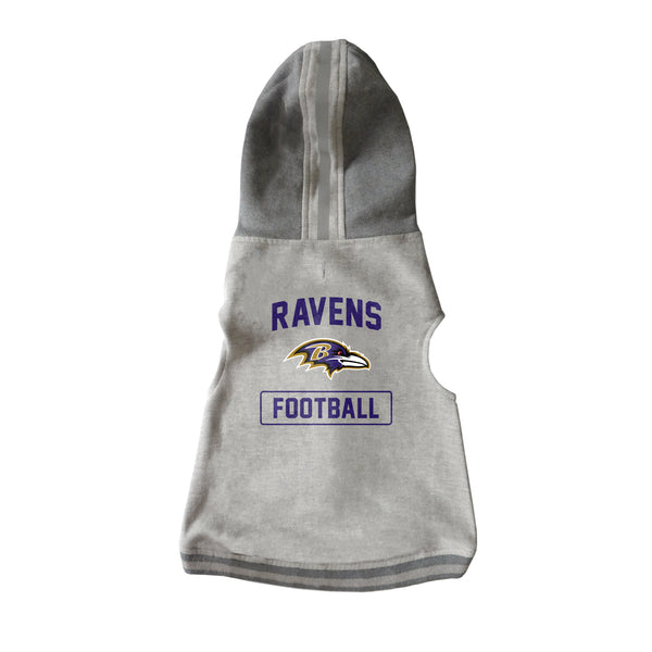 littlearth Baltimore Ravens Pet Hooded Crewneck