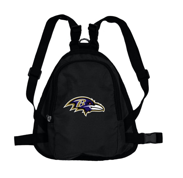 Littlearth Baltimore Ravens Pet Mini Backpack