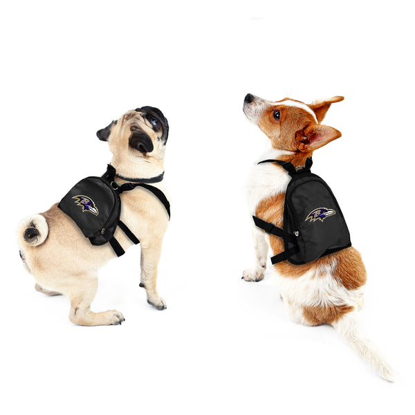 Littlearth Baltimore Ravens Pet Mini Backpack