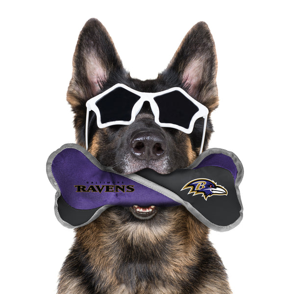 Littlearth Baltimore Ravens Pet Tug Bone