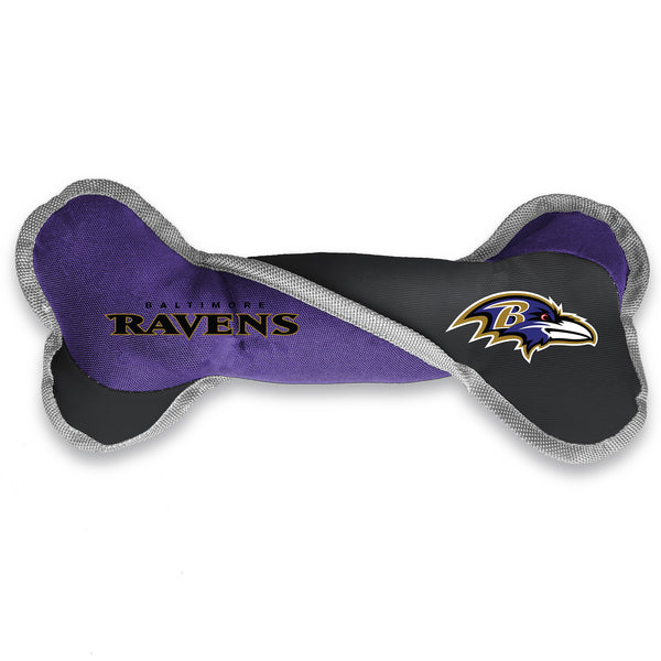 littlearth Baltimore Ravens Pet Tug Bone