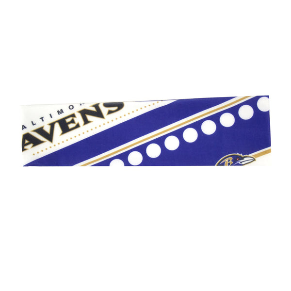 littlearth Baltimore Ravens Stretch Headband