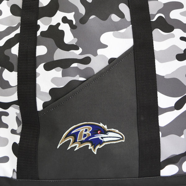 Littlearth Baltimore Ravens Super-Duty Camo Tote