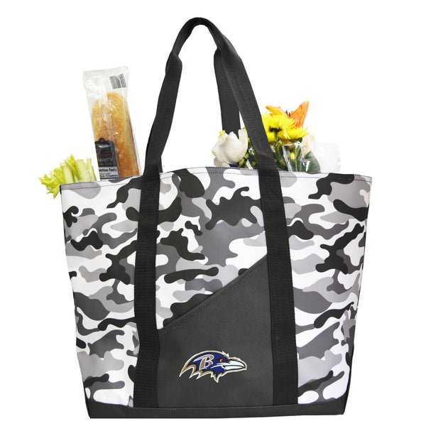 Littlearth Baltimore Ravens Super-Duty Camo Tote