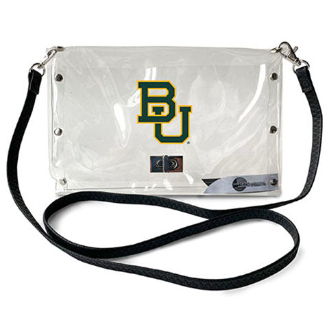 littlearth Baylor University Clear Envelope Purse