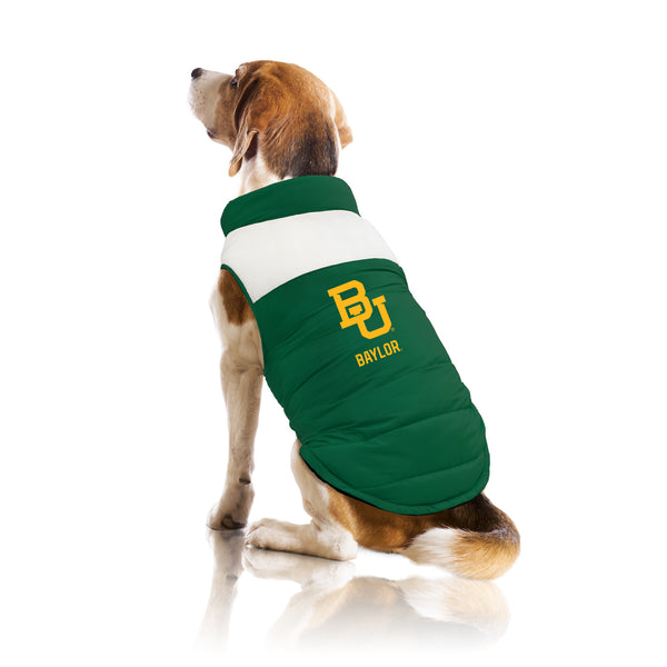 Littlearth Baylor University Pet Parka Puff Vest