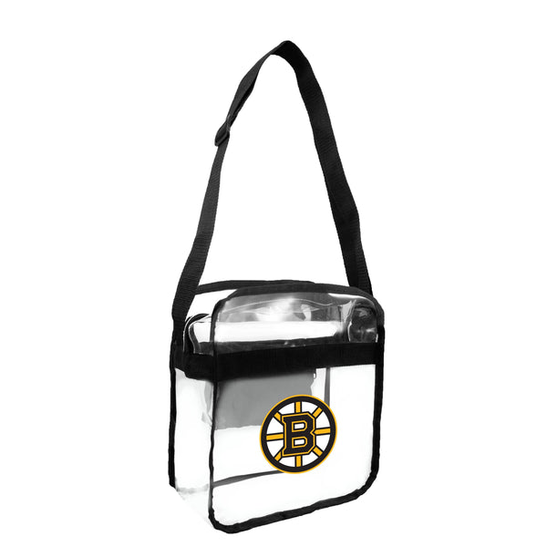 littlearth Boston Bruins Clear Carryall Crossbody