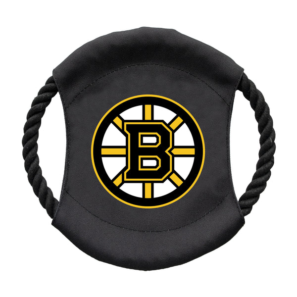 littlearth Boston Bruins Team Flying Disc Pet Toy