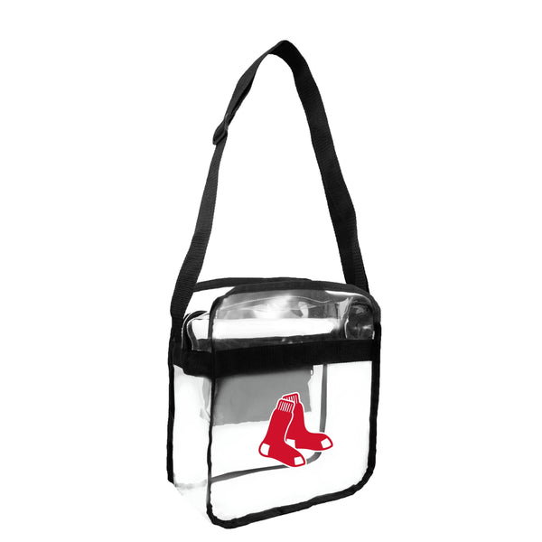 littlearth Boston Red Sox Clear Carryall Crossbody