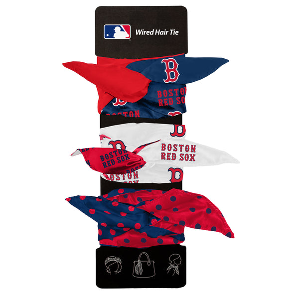 littlearth Boston Red Sox Wired Hair Tie