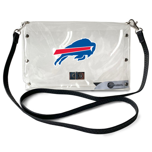 littlearth Buffalo Bills Clear Envelope Purse