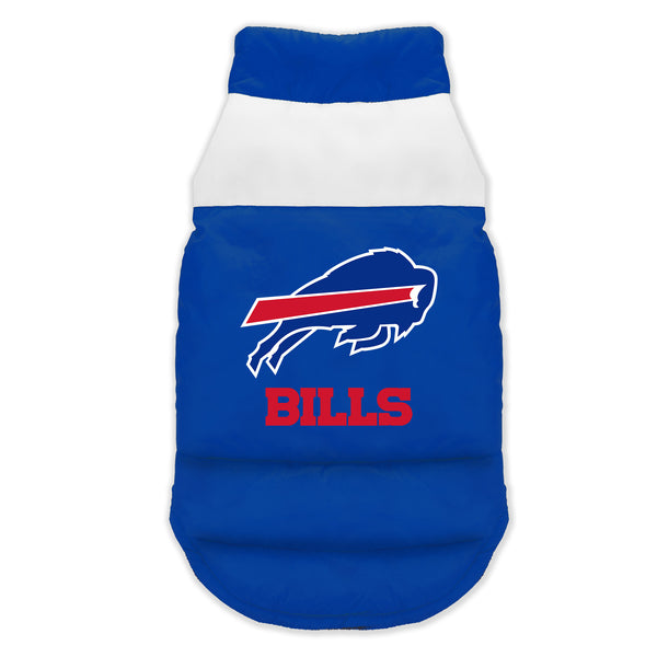 littlearth Buffalo Bills Pet Parka Puff Vest