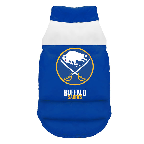 littlearth Buffalo Sabres Pet Parka Puff Vest