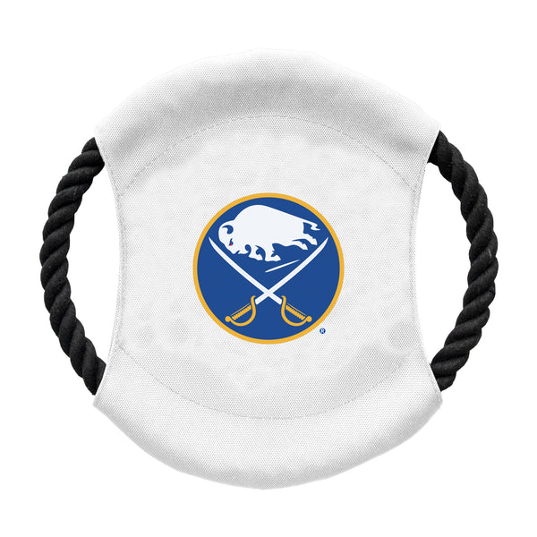 littlearth Buffalo Sabres Team Flying Disc Pet Toy