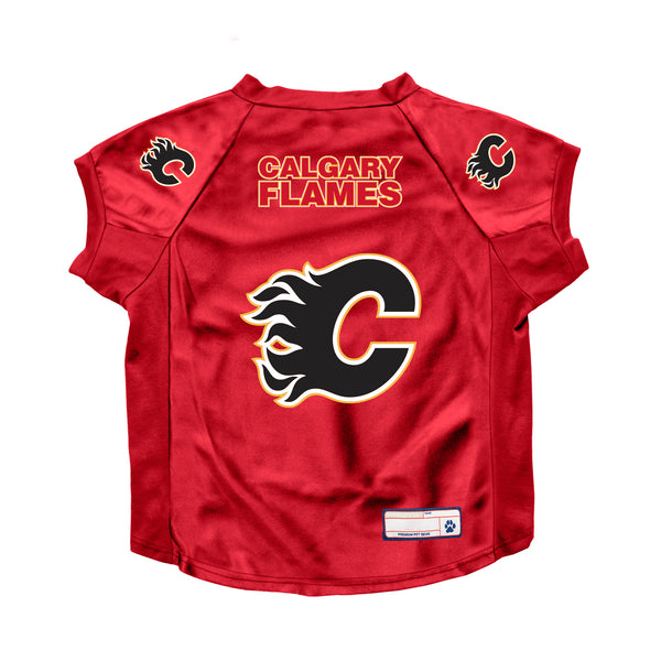 littlearth Calgary Flames Big Pet Stretch Jersey