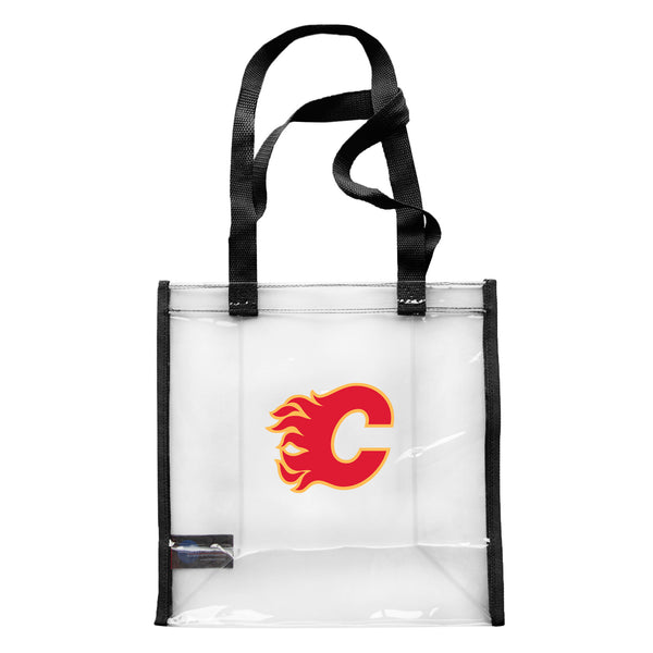 littlearth Calgary Flames Clear Advantage Tote