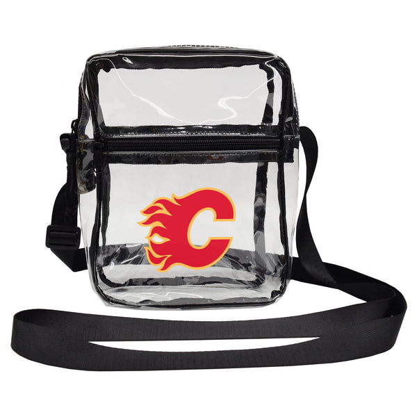 littlearth Calgary Flames Clear Sideline Purse