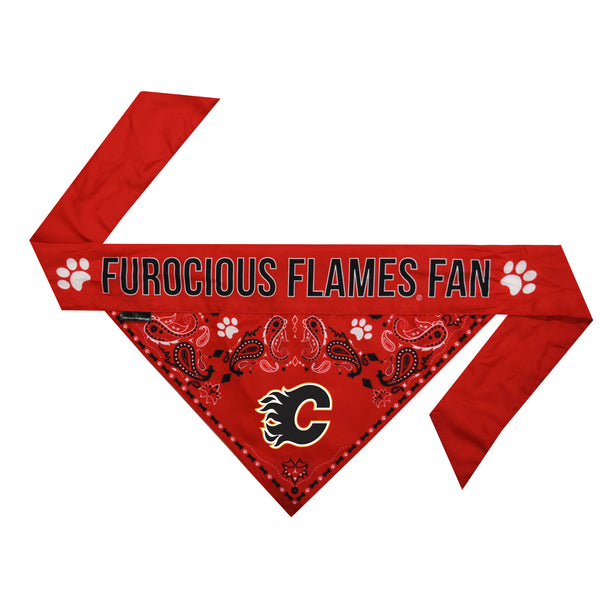 Littlearth Calgary Flames Pet Bandana