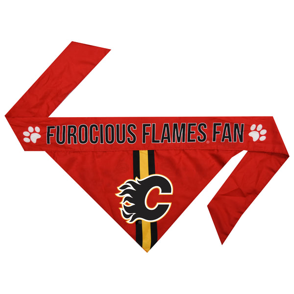 littlearth Calgary Flames Pet Bandana