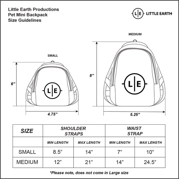 Littlearth Calgary Flames Pet Mini Backpack