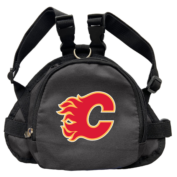 littlearth Calgary Flames Pet Mini Backpack