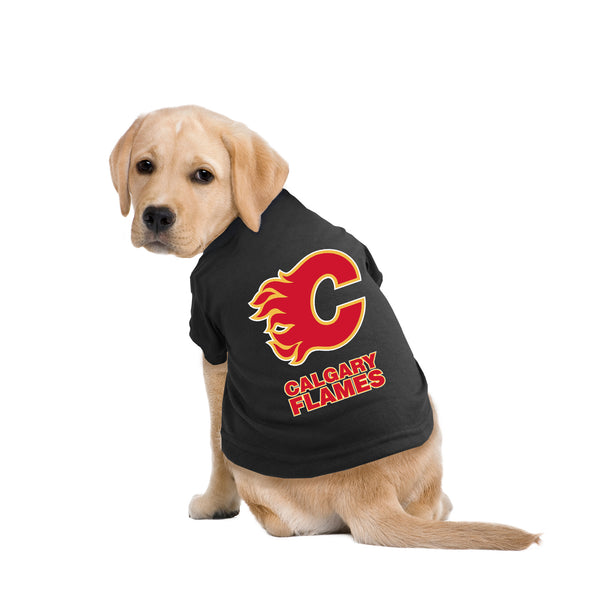 Littlearth Calgary Flames Pet T-Shirt
