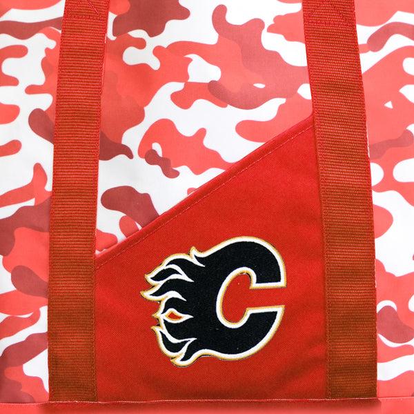 Littlearth Calgary Flames Super-Duty Camo Tote