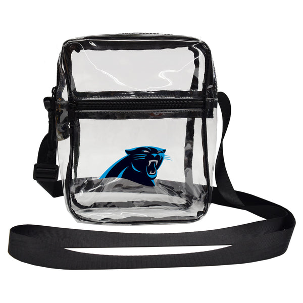 littlearth Carolina Panthers Clear Sideline Purse