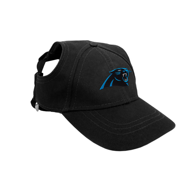 littlearth Carolina Panthers Pet Baseball Hat