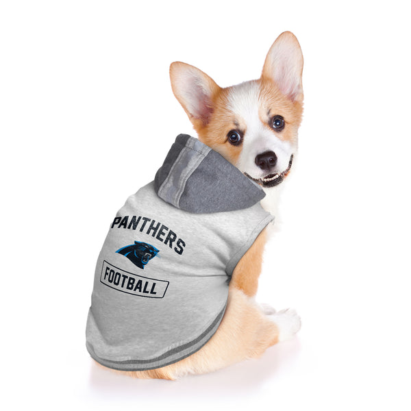Littlearth Carolina Panthers Pet Hooded Crewneck