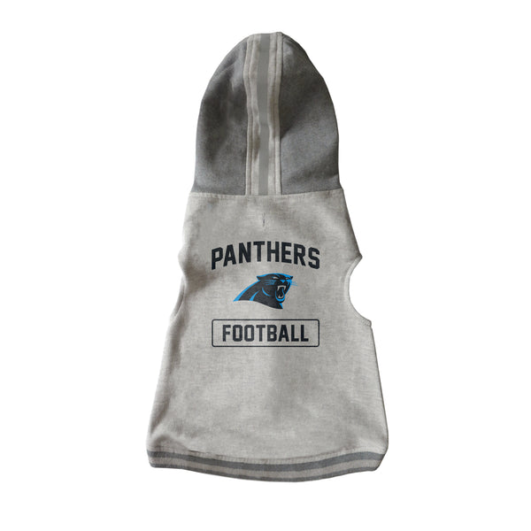 littlearth Carolina Panthers Pet Hooded Crewneck