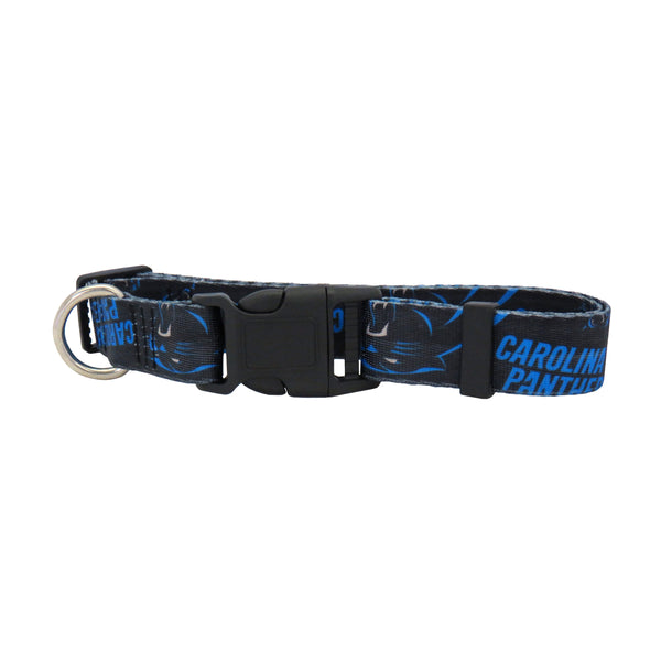 littlearth Carolina Panthers Pet Team Collar